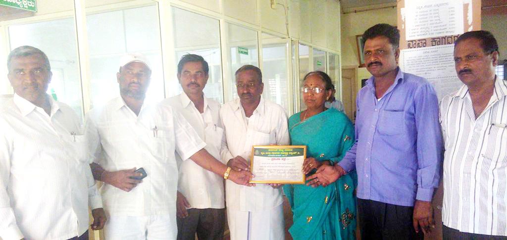 ಸಹಕಾರಿ ಬ್ಯಾಂಕ್‌ನಿಂದ ರೈತರಿಗೆ 3.50 ಕೋಟಿ ರೂ. ಸಾಲ ವಿತರಣೆ: ಕಲ್ಲೇಶಪ್ಪ